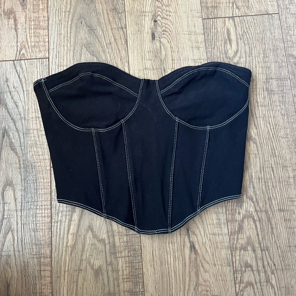 Garage Corset Crop Top